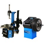 megamount 701XLE Tyre Changer and megaspin 220 Wheel Balancer Package For Sale 